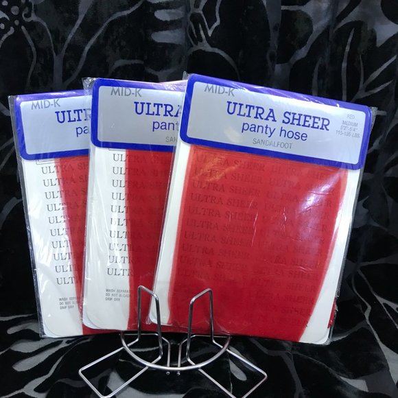 MIDK Beauty Supply Accessories Midk Ultra Sheer Panty Hose 3 Pair